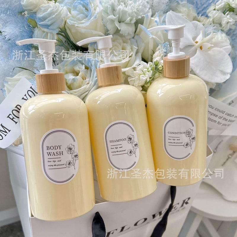 Ins-Style Custard Osmanthus Fragrance Shower Gel Shampoo Packaging Bottle, Famous El Check-In Small Fresh Sub-Bottle - Image 5